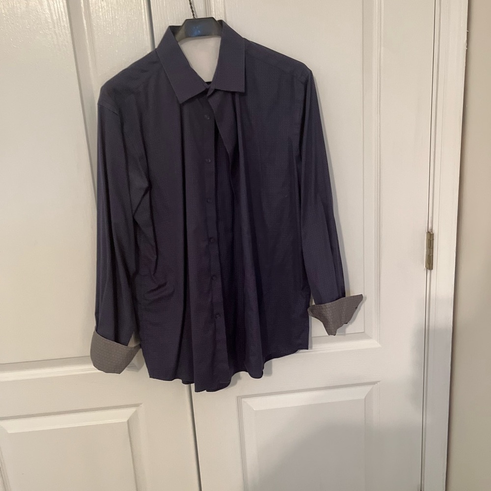 Stylish Dress shirt, size medium, $17